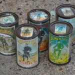 5 boîtes de conserves