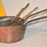 Jeu de casseroles en cuivre N°02