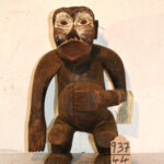 Statue Africaine de singe N°937