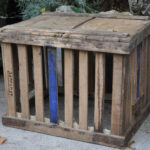 Cage en bois