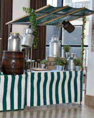 Mobilier urbain : étal de marché
