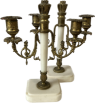 Horloge Jaffrenou avec ses chandeliers – Image 5