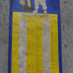Tableau de pression Michelin