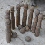 Jeu de quilles ancien