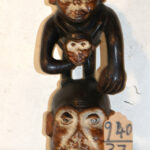 Statue Africaine de singe N°940