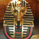 Statue buste pharaon Egypte