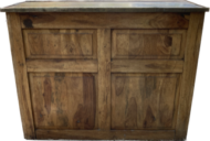 Bar en bois et cuivre N°01