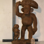 Statue Africaine de singe N°886