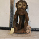 Statue Africaine de singe N°888