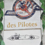 Panneau Le bar des pilotes