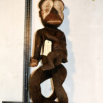 Statue Africaine de singe N°908