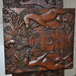 Sculpture licornes