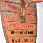 Panneau dégustation de vins