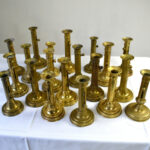 Chandeliers/Bougeoirs, lot de 19
