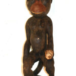 Statue Africaine de singe N°932