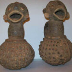 Pots à eau ancien