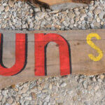 Panneau Far West N°03