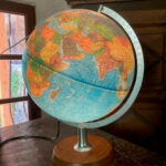 Globe terrestre lumineux N°03 années 70