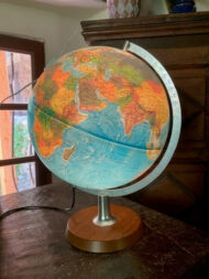 Globe terrestre lumineux N°03 années 70