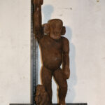 Statue Africaine de singe N°879