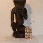 Statue Africaine de singe N°971
