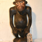 Statue Africaine de singe N°970
