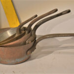 Jeu de casseroles en cuivre N°03