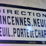 Plaque de rue N°11