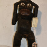 Statue Africaine de singe N°929