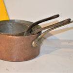 Jeu de casseroles en cuivre N°04