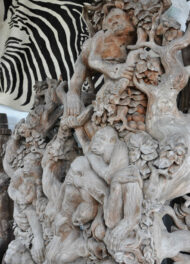 Statue arbre à singes – Image 2