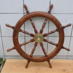 Barre à roue de bateau N°04