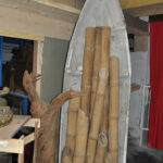 Barque en bois