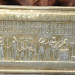 Plaque Egypte en cuivre