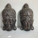 Masques en bois de bali
